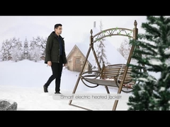 Ropa de invierno calentada chaquetas de snowboard calentadas de poliéster