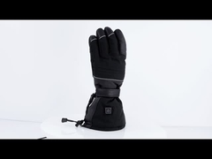 7.4V Batería recargable de espesor Guantes de esquí calientes para mujeres Guantes eléctricos de calefacción térmica con 3 calor