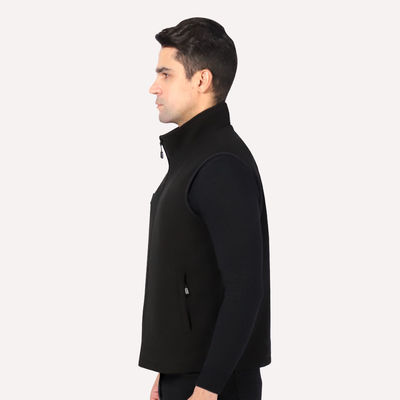 Al aire libre polares del paño grueso y suave calentada conceden el poliéster 100% Gilet calentado para hombre