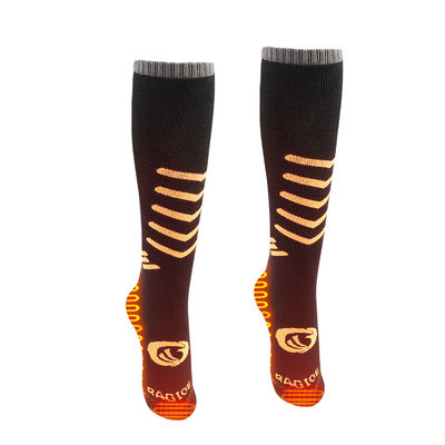 Calcetines calentados con batería recargable de 2600 mAh, calcetines que funcionan con pilas para hombres y mujeres