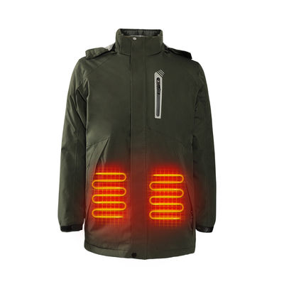 Camiseta de alta calidad, calentada, térmica, al aire libre, impermeable, caliente, para hombres, mujeres, con calefacción.