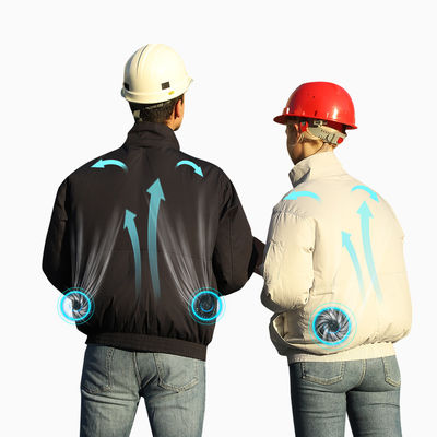 ropa condicionada aire de Aircon de la chaqueta del traje 6700mAh gris oscuro