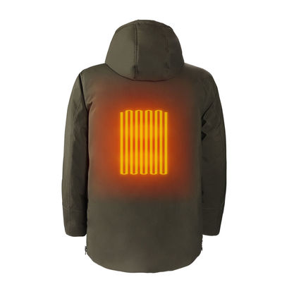 Chaqueta de calefacción para hombres Ropa calefaccionada a medida Electrico Softshell Invernal impermeable Vestido de trabajo