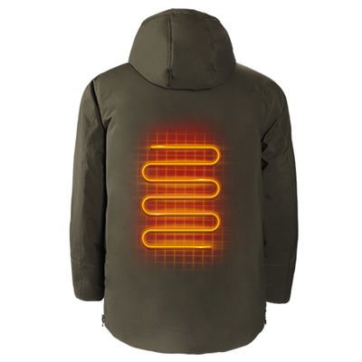 3 Ropa de invierno con ajuste de temperatura 100% poliéster chaquetas de snowboard con calefacción