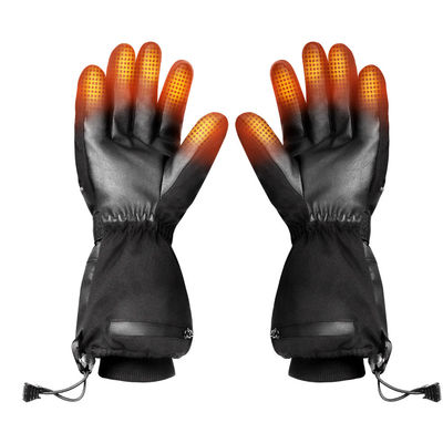 La prenda impermeable eléctrica de esquí calentada recargable del invierno de las manoplas de las mujeres calentó guantes con 3 niveles de temperatura