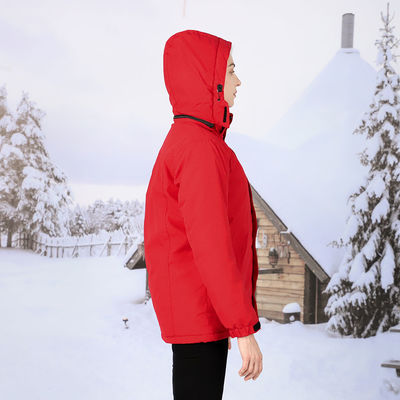 Vestidos de invierno con calefacción de Softshell con batería eléctrica chaqueta de caza con calefacción con batería de 7,4 V