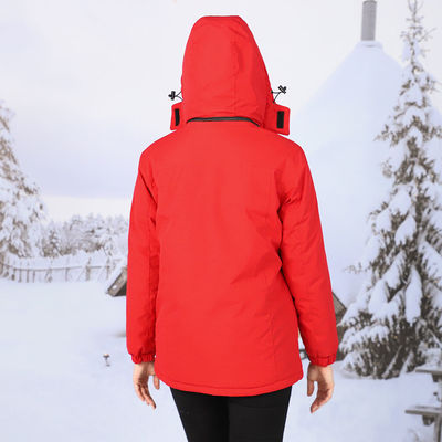 Vestidos de invierno con calefacción de Softshell con batería eléctrica chaqueta de caza con calefacción con batería de 7,4 V