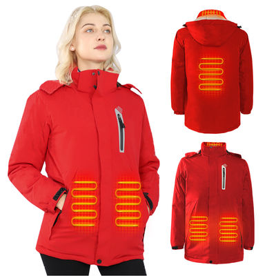 Fabricante de prendas de vestir chaqueta de calentamiento de calidad impermeable respirable chaqueta de caza de montaña