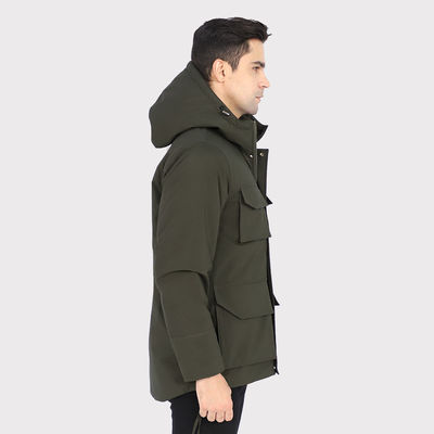 Premium de otoño e invierno de calefacción inteligente chaquetas de esquí de algodón 7.4V batería chaqueta de snowboard caliente para hombres