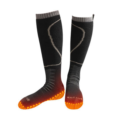 La batería elástico calentó los calcetines para los calcetines calentados eléctricos recargables de los hombres
