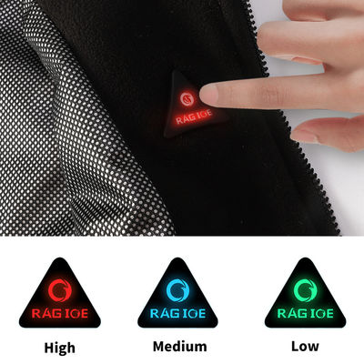 Chaleco calentado al aire libre unisex con Usb Gilet rellenado calentado eléctrico de la batería