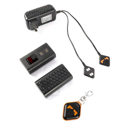 7.4V Batería recargable Calzado térmico de manga larga Calzado con descarga magnética