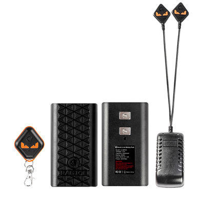 Calzado eléctrico de ropa interior térmica recargable de viaje de hombres calentado pantalones y top