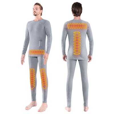 Control remoto inalámbrico Ligero Mantener el calor Alimentado por batería Calor de ropa interior Ropa calefaccionada