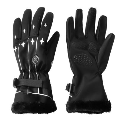 Los guantes termales eléctricos de la moto de nieve del OEM/del ODM calentaron guantes del invierno un tamaño para acampar al aire libre del invierno