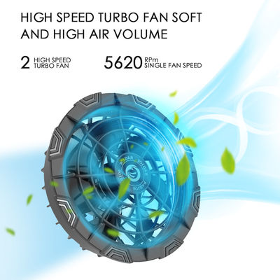 Chaleco frío de enfriamiento del chaleco 7.2V del verano de la protección solar para el tiempo caliente