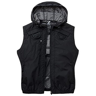 Sudadera con capucha condicionada aire de Sunproof para la pesca de la construcción ajustable