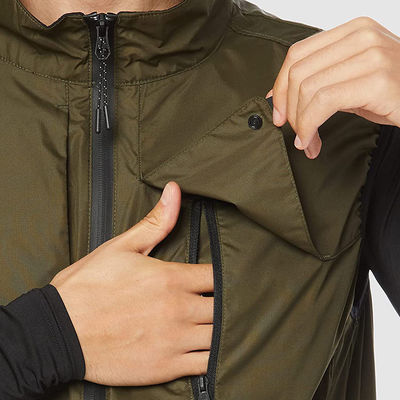 Ropa de enfriamiento del aire acondicionado de Sunproof USB del chaleco de la fan de la protección solar
