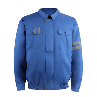 El OEM Blue Air condicionó la chaqueta de la bici con el ventilador para la construcción del trabajo