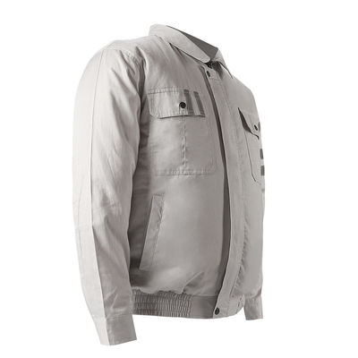 La chaqueta a prueba de viento del ventilador rechaza la chaqueta de la motocicleta de la CA del cuello