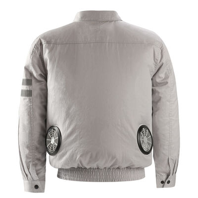 el aire de la chaqueta del refrigerado con ventilador 5V condicionó tamaño uniforme de la ropa 3XL 4XL