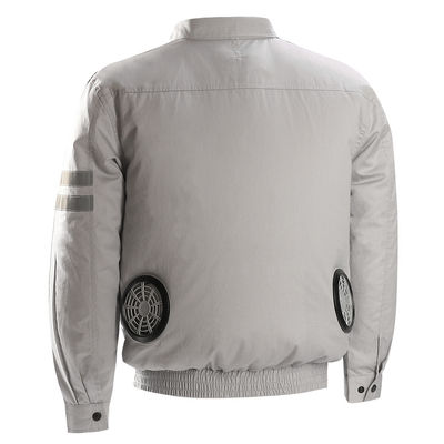 Ropa para hombre condicionada aire al aire libre de las camisas 7.4V 5200mAh Aircon del verano