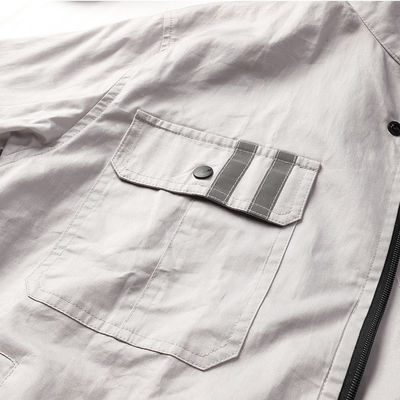 Ropa para hombre condicionada aire al aire libre de las camisas 7.4V 5200mAh Aircon del verano