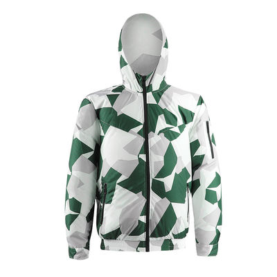 El aire encapuchado condicionó la chaqueta portátil de la CA de la ropa para la pesca Biking
