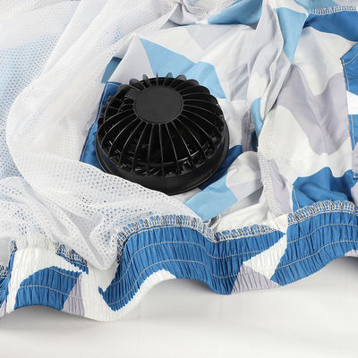 Las mujeres Sun impermeabilizan la capa condicionada aire del OEM de la chaqueta del ventilador