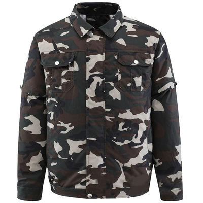 Chaqueta de la motocicleta de la CA del poliéster del OEM chaqueta condicionada aire de la bici de 5 voltios