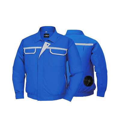 Los azules marinos ligeros unisex de la capa del aire acondicionado modificaron para requisitos particulares