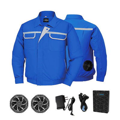 Los azules marinos ligeros unisex de la capa del aire acondicionado modificaron para requisitos particulares