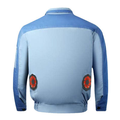 Caminar el cuello condicionado aire de las camisas 6700mAh Li Battery Ac Coat Mandarin