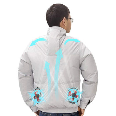 4XL hizo punto el aire condicionó la chaqueta de enfriamiento respirable de la CA de las camisas