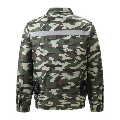 El aire del verano condicionó la ropa camufla las chaquetas de la CA unisex
