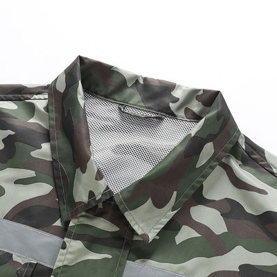 El aire del verano condicionó la ropa camufla las chaquetas de la CA unisex