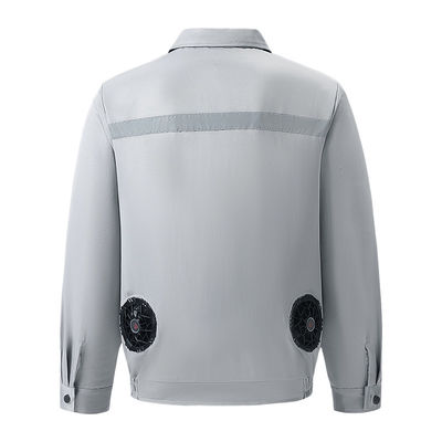 La chaqueta sostenible 7.2V del ventilador refresca el aire acondicionado de las camisas