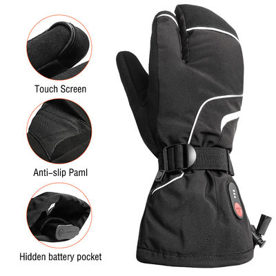 7.4V Ski Gloves Battery Operated Gloves calentado eléctrico recargable para la caza al aire libre del invierno