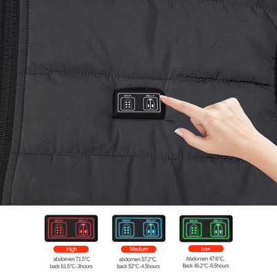 Vestidos con calefacción eléctrica de infrarrojos lejanos Vestidos con calefacción eléctrica de infrarrojos lejanos Vestido con calefacción recargable para hombres