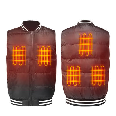 Chaqueta eléctrica calentada al aire libre lavable del chaleco 45c Milwaukee de Brown