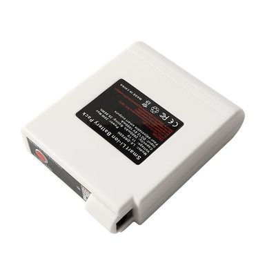 vida de ciclos de voltio 500 de la batería 7,4 de la chaqueta que se calienta 5200mAh blanca