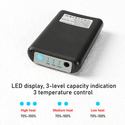 Medias grises calentadas por batería de 4000 mAh Tres temperaturas. Medias de compresión térmica Gears