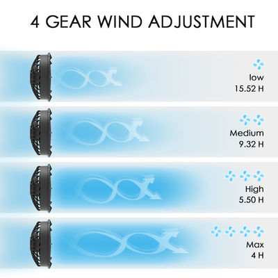 Chaleco frío de enfriamiento del chaleco 6700mAh 4XL de la fan con pilas para el verano