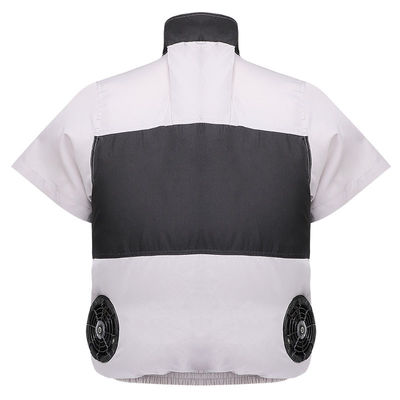 Gray Black Cooling Fan Vest ligero S/M/L/XL/XXL/XXXL Optinal con la batería 6700mAh