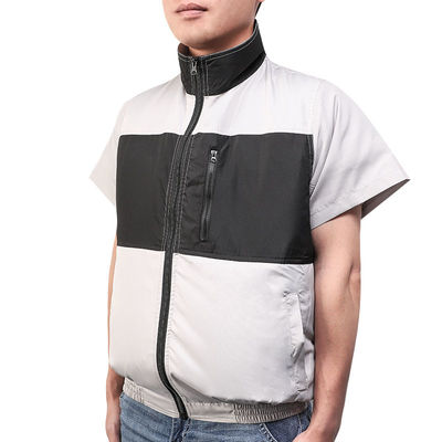 Ruido de la chaqueta del ventilador de DC 12V 6700mAh menos que la chaqueta del aire acondicionado 30dB para los hombres