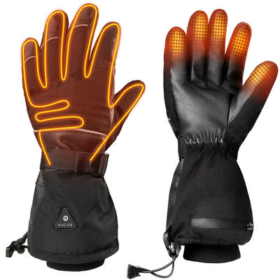 FCC Guantes de motocicleta recargables con calefacción Guantes de calefacción eléctricos para mantenerse caliente en invierno