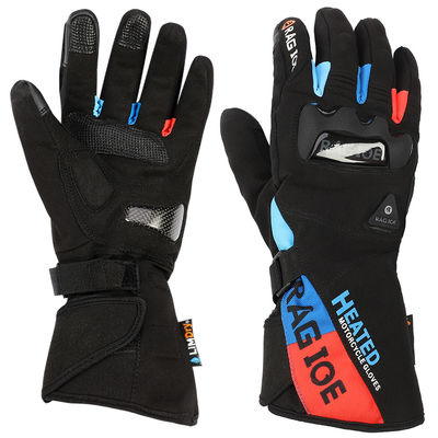 guantes de ciclo calentados eléctricos antideslizantes calentados recargables de las manoplas 8.4V