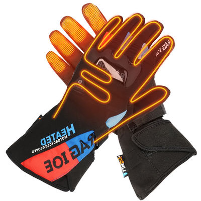 Guantes más calientes de los guantes de 7,2 voltios de la mano recargable completa eléctrica del finger