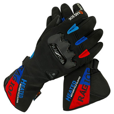 Guantes más calientes de los guantes de 7,2 voltios de la mano recargable completa eléctrica del finger