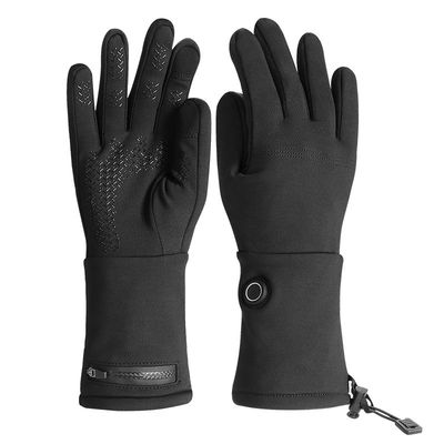 Venta al por mayor Guantes de invierno calientes más delgados Guantes eléctricos impermeables con pantalla táctil